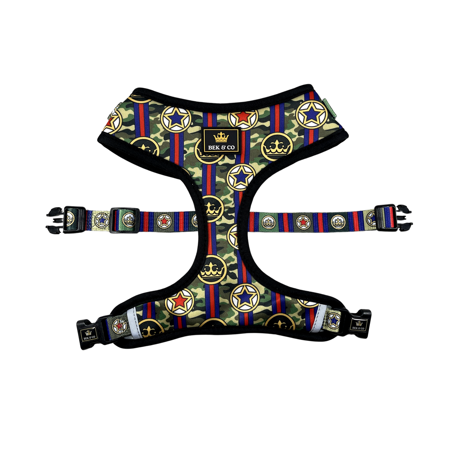 Camo Adjustable Dog Harness