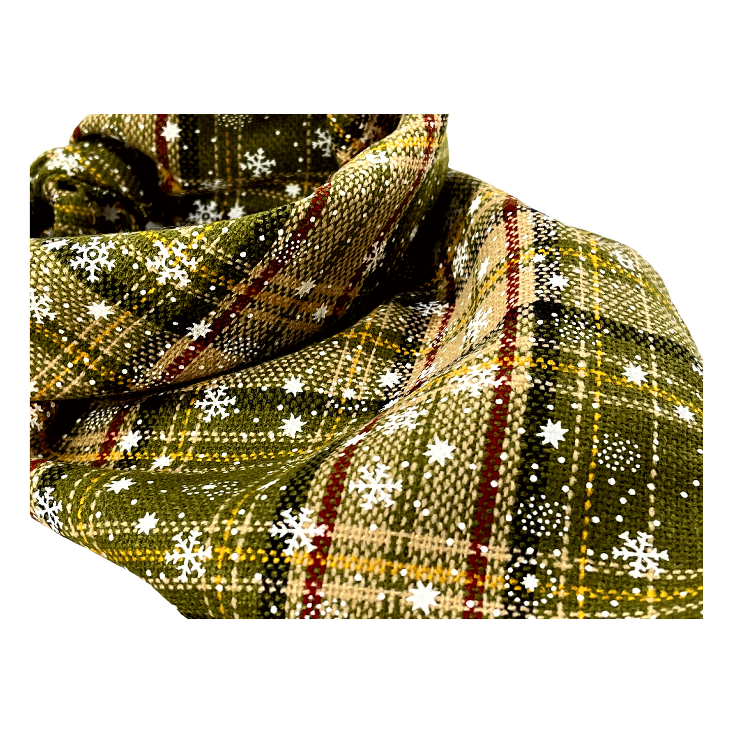 Winter Brown Dog Bandana