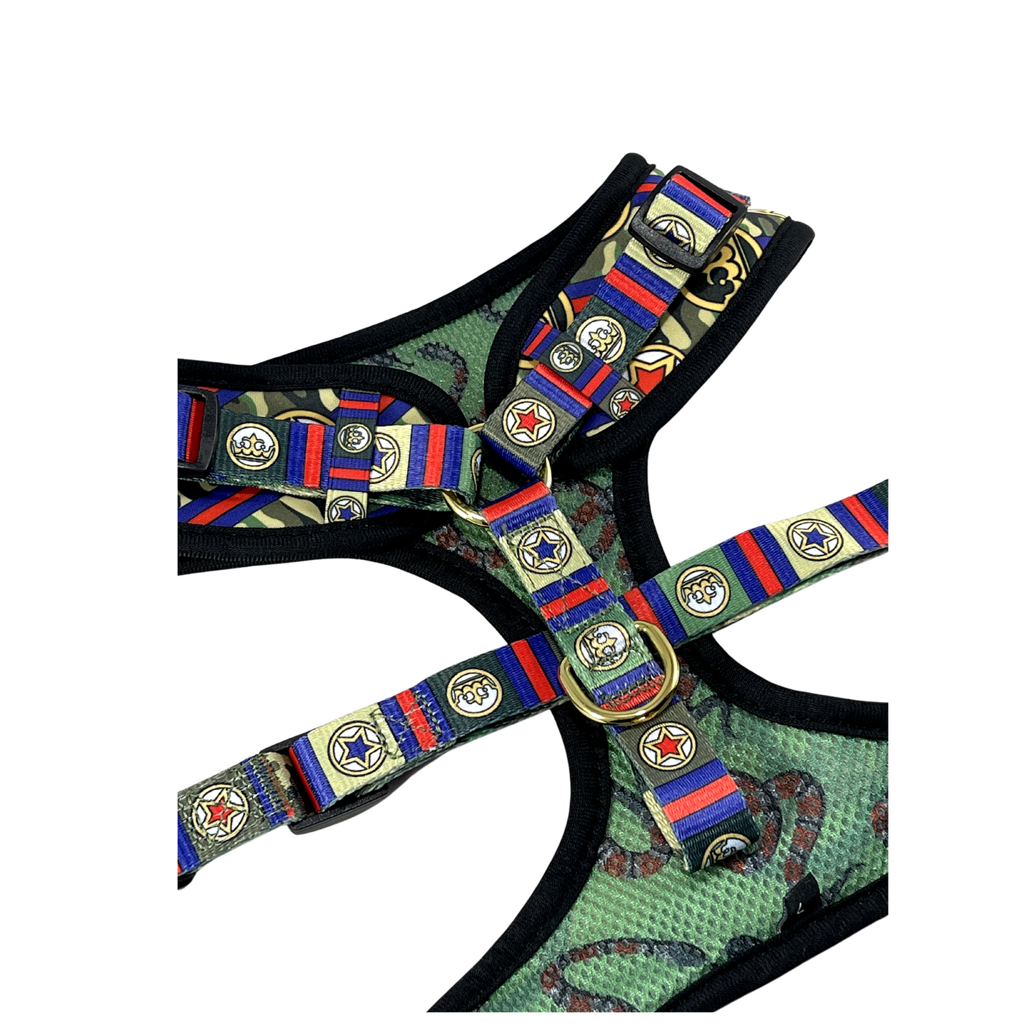 Camo Adjustable Dog Harness
