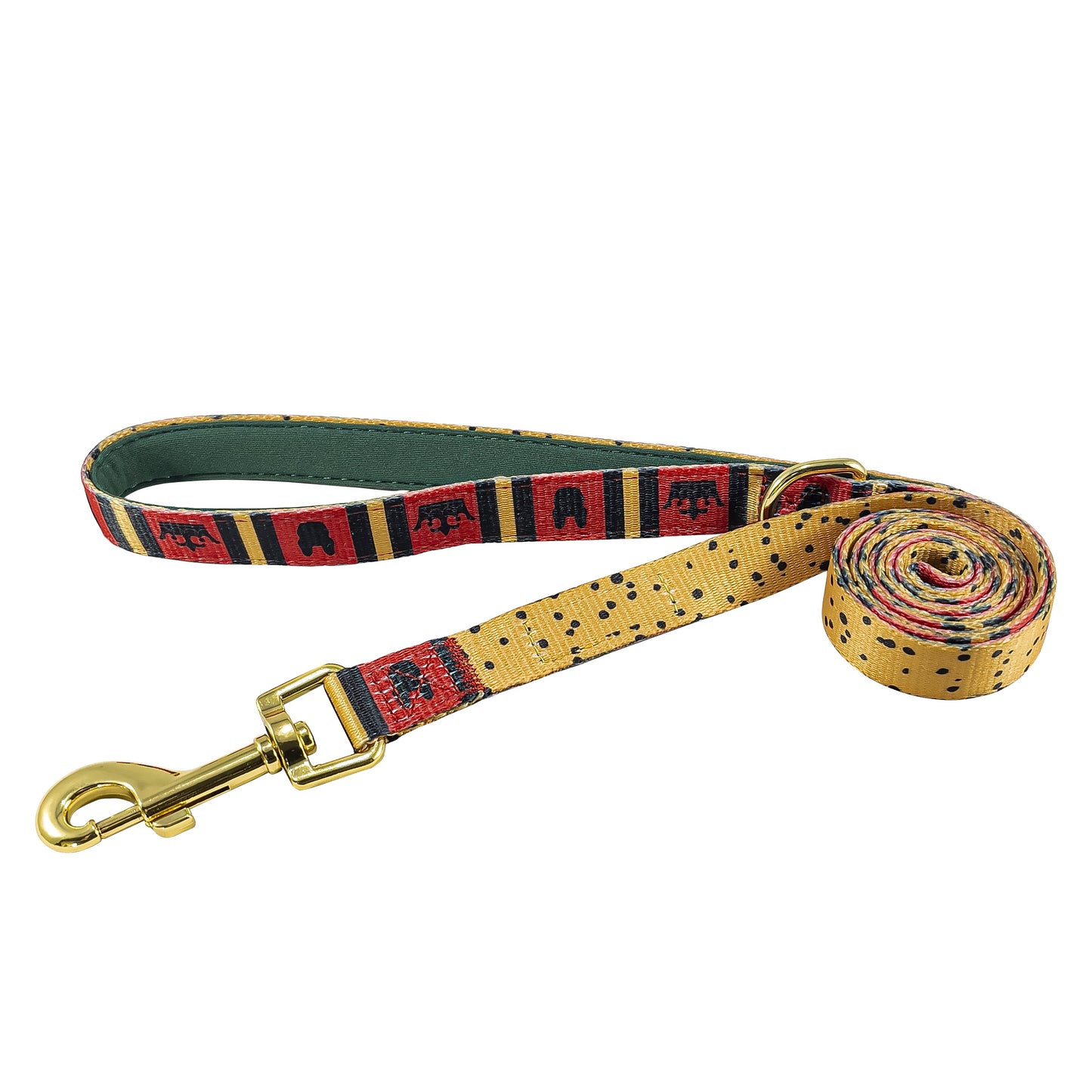 Yellow French Dog Leash