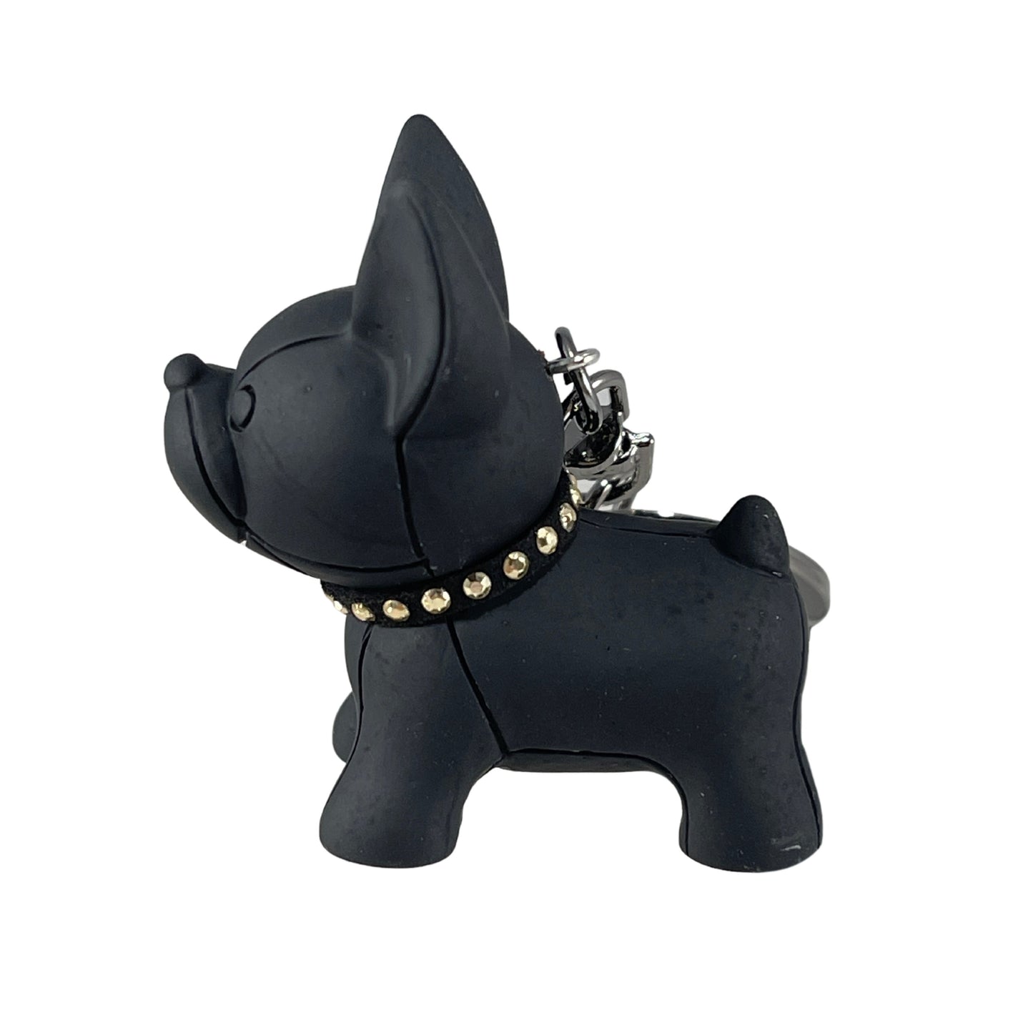 Black French Bulldog Keychain