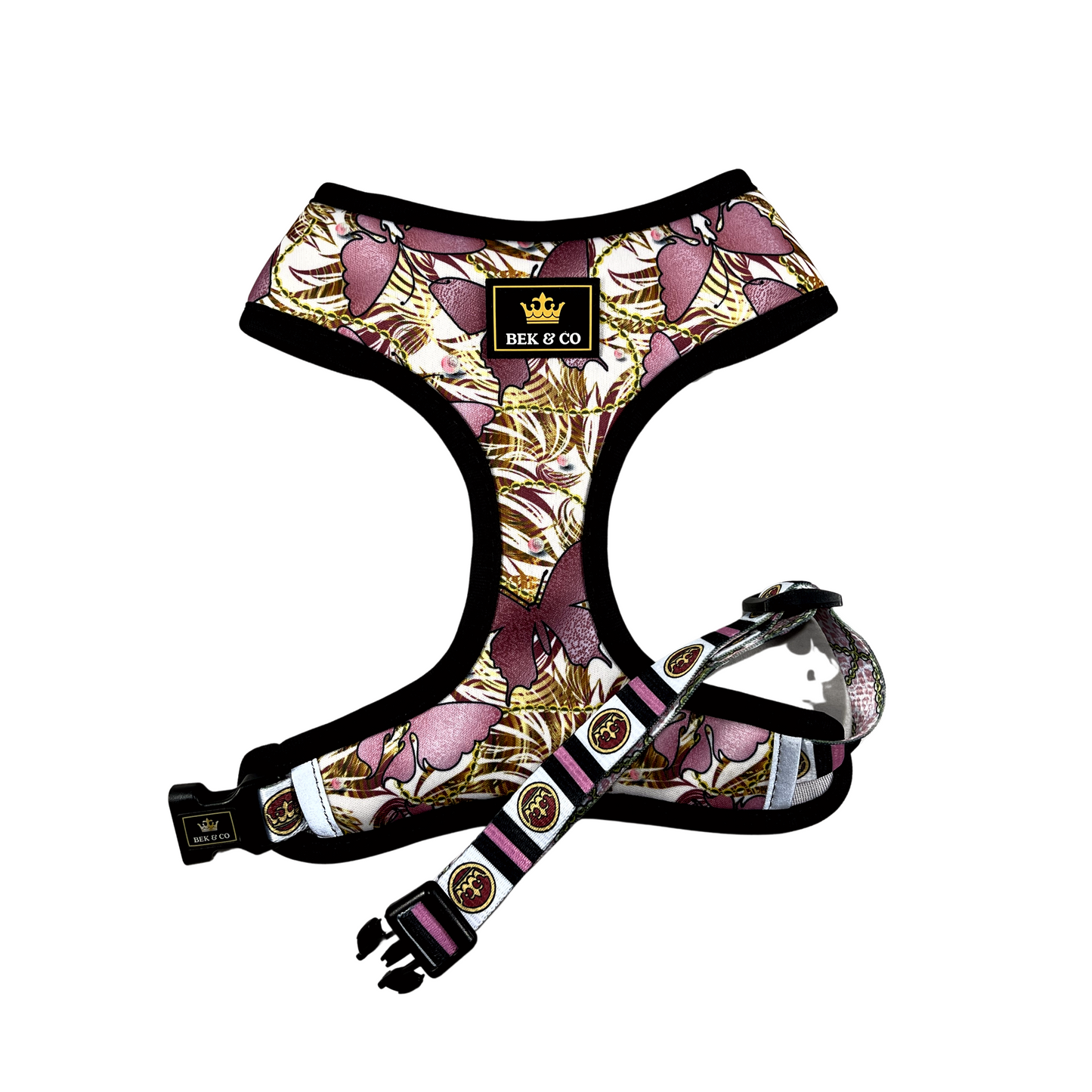 Butterfly Diva Reversible Dog Harness