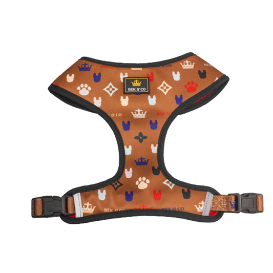 Extra Large Adjustable Harness in Brown Monogram