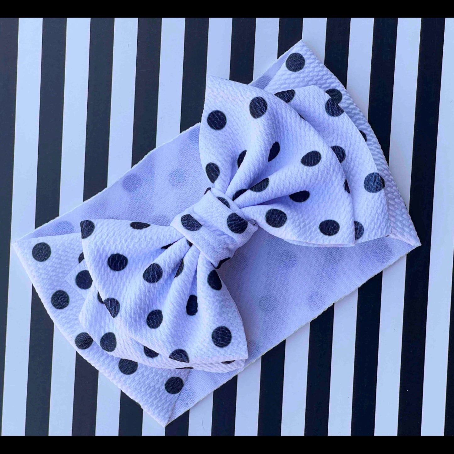 Frenchie Bow Dots