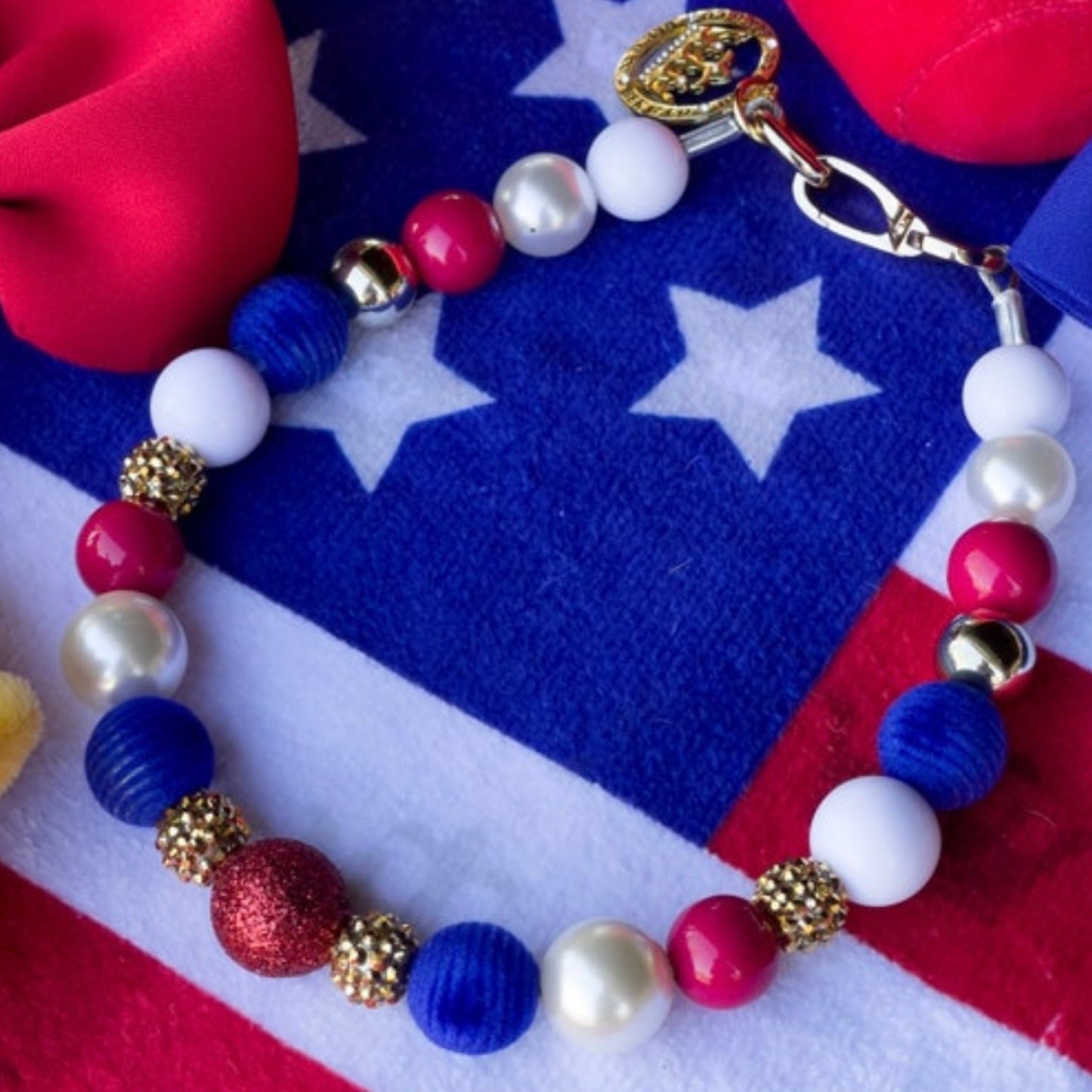 Red, White, and Blue Baubles